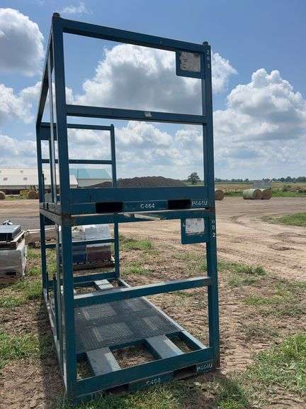 (2) Pallet racks 115" x 48", row:7 image