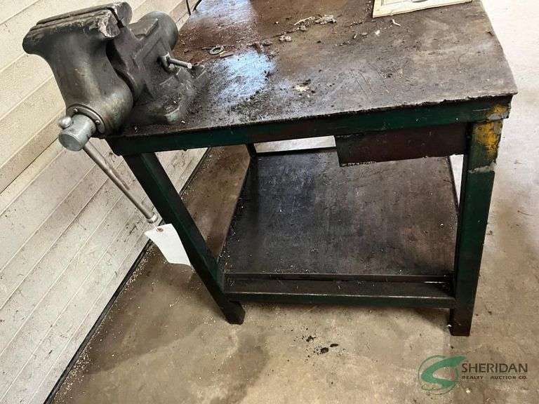 Welding Table and Vise image
