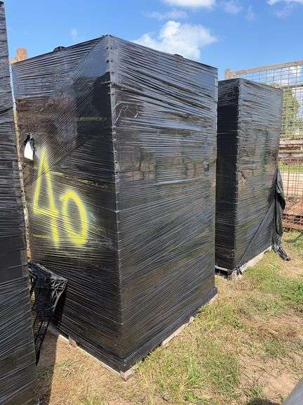 (40) Plastic crates 23" L x 16" W x 9" H, row:7 image