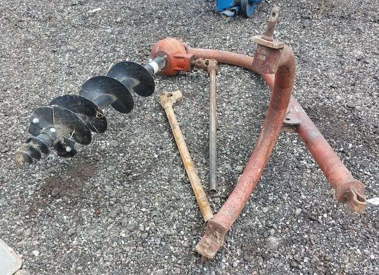 3 Point Post Hole Digger image