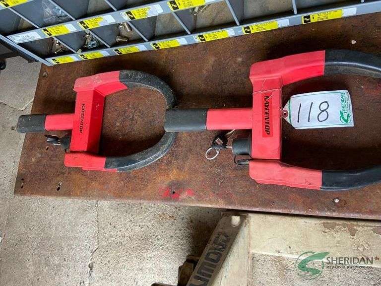 (2) Tire locks image