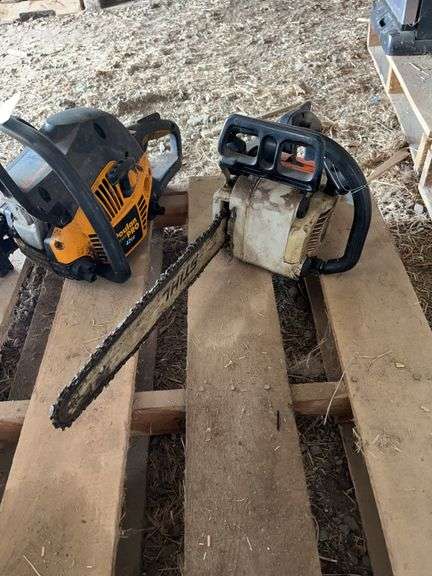 Stihl O11 AVT chainsaw, bldg:locked image