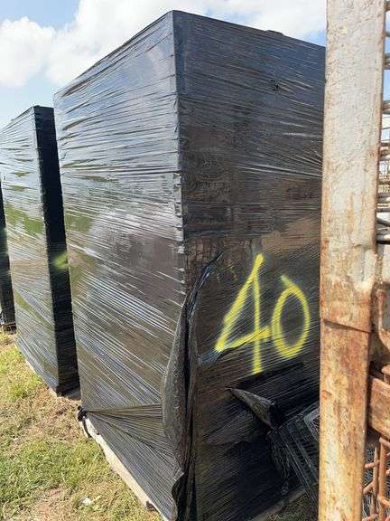 (40) Plastic crates 23" L x 16" W x 9" H, row:7 image