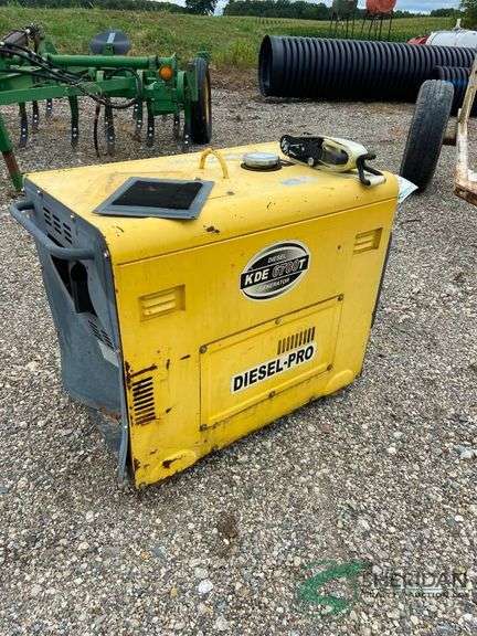 6700 watt diesel generator image