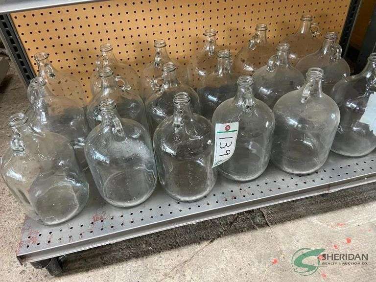 Glass gallon jars image