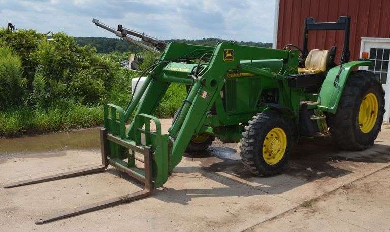 1996 John Deere 6200L 640 loader image