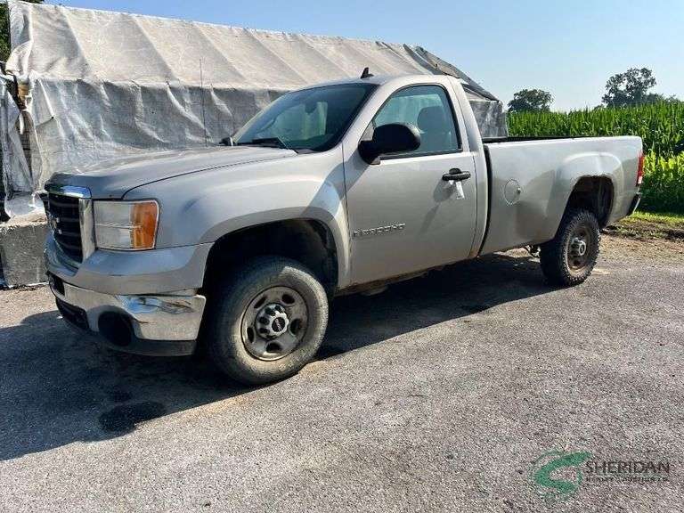 2007 GMC Sierra Pickup Truck, VIN # 1GTHC24K17E530122 image