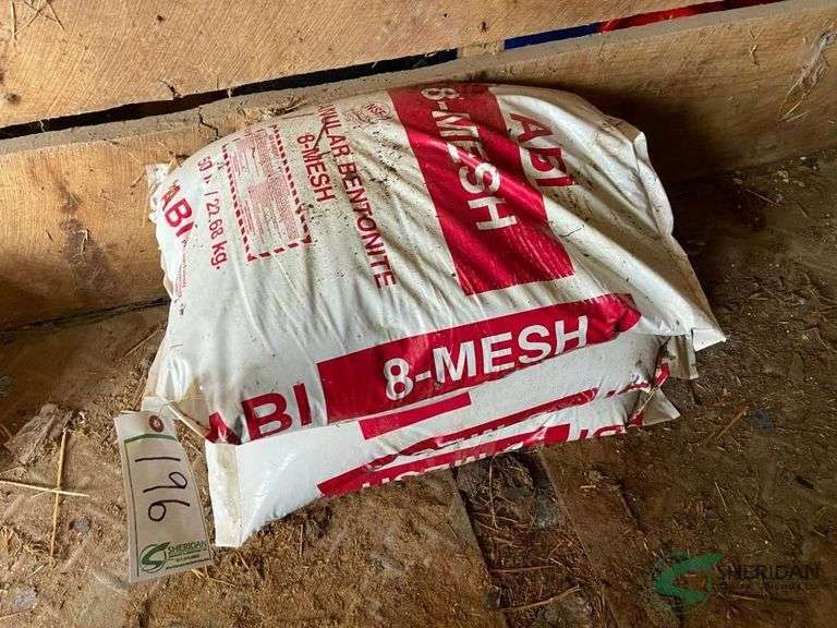 (2) Bags of bentonite image