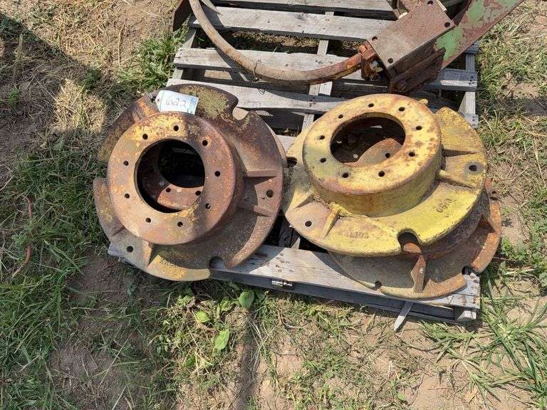 (4) 8 bolt cast "Kalida" bolt on dual wheel hubs, row:6 image