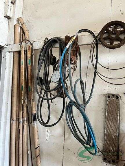 Various Hose, Cords and Threaded Rod image