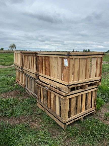 (6) heavy duty  crates, row:9 image