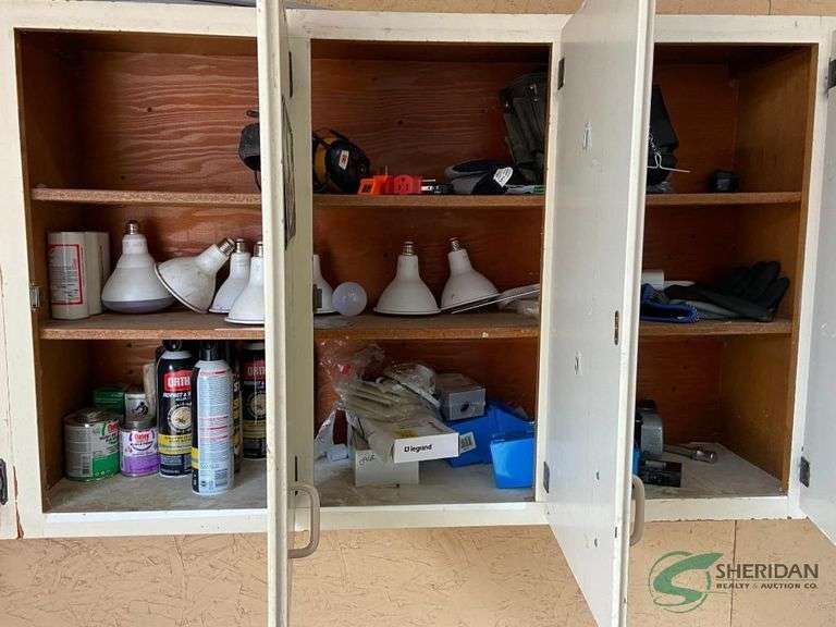 Contents of cabinet image