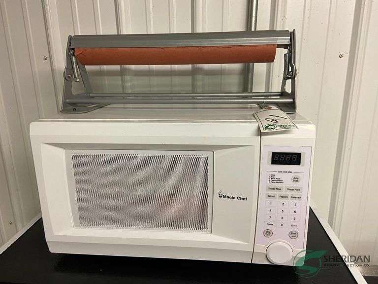Paper Roll and Microwave image