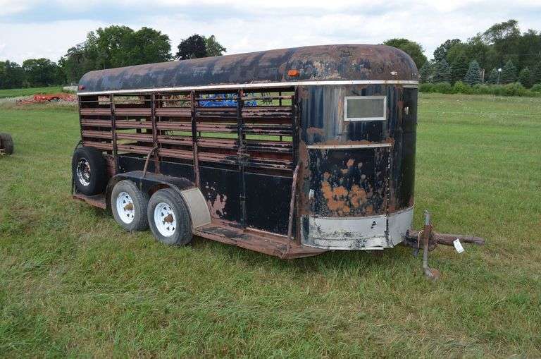 1971 16ft Stock Trailer image
