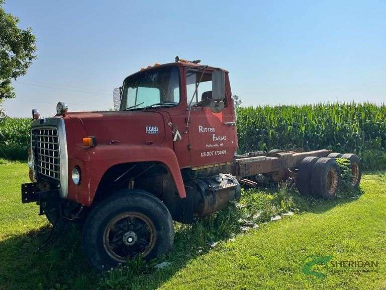 1986 Ford LT8000 Truck, VIN # 1FDYU80U0GVA17978 image