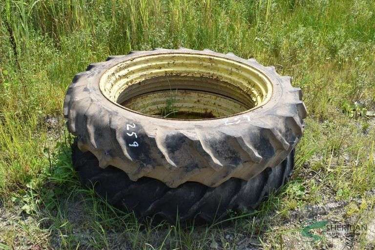 11.2-38 Tires on rims image