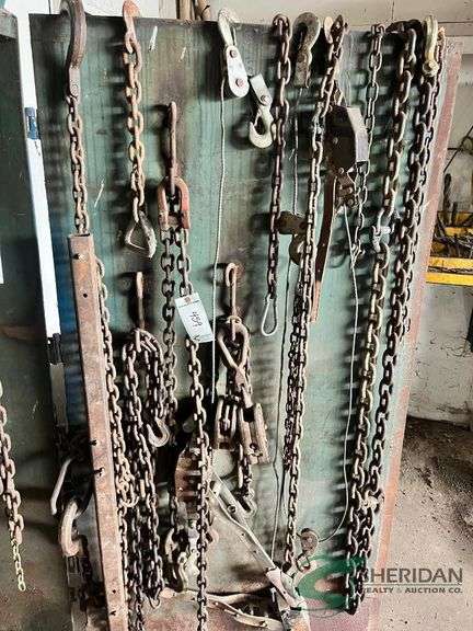 Various Chains, Hooks and Come-A-Longs image