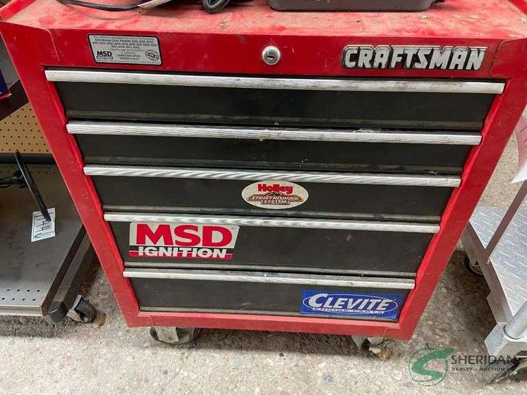 Craftsman toolbox and contents image