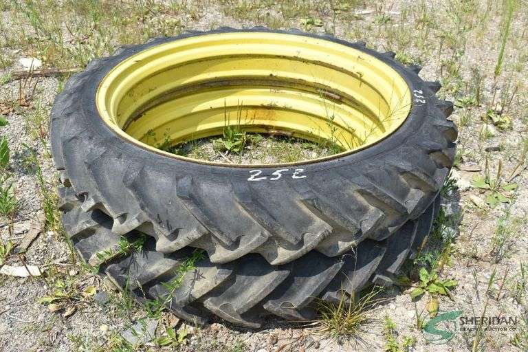 (2) 9.5-42 Tires on rims image
