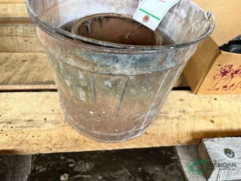 Vintage Bucket and Spikes image