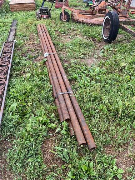 (6) Pieces of 2 3/4" OD steel tube, row:5 image