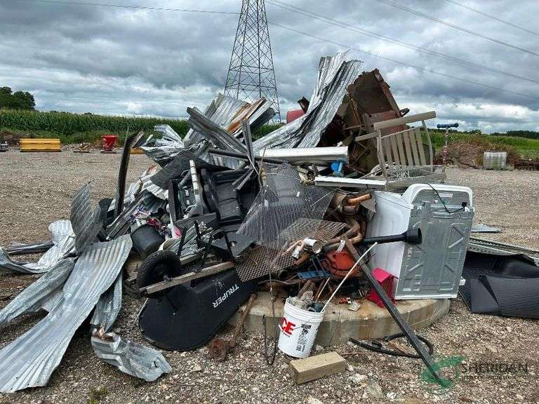 Large scarp pile buyer is responsible for complete removal image