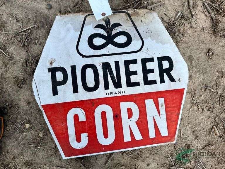 Pioneer "Corn" sign image