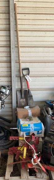 Roofing lot- roofing jacks, nails, shingle pullers, etc. bldg:green image