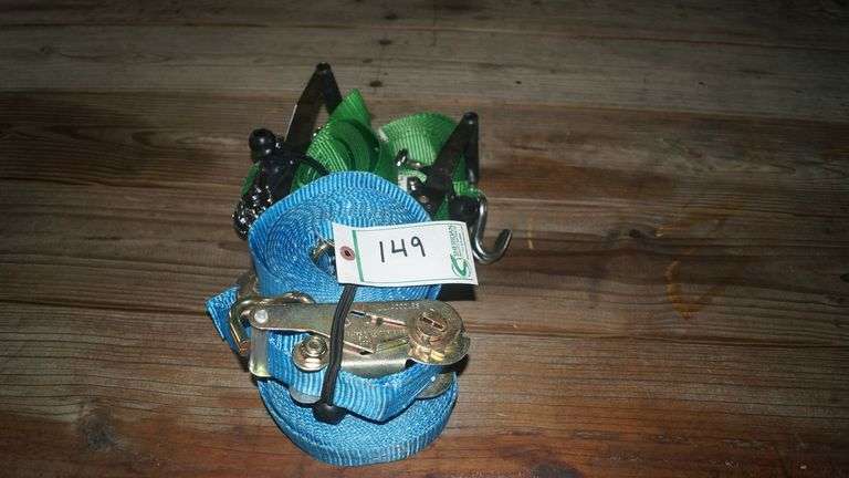 (4) Rachet Straps: J Hook image