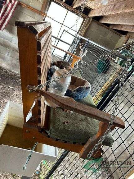 Porch swing (cat not included) image