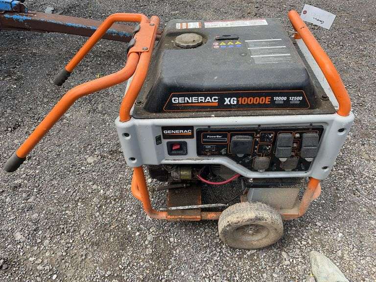 Generac XG 10000E Generator, 203 hours image
