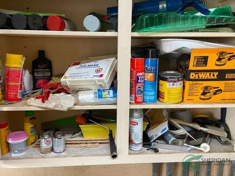 Contents of cabinet image