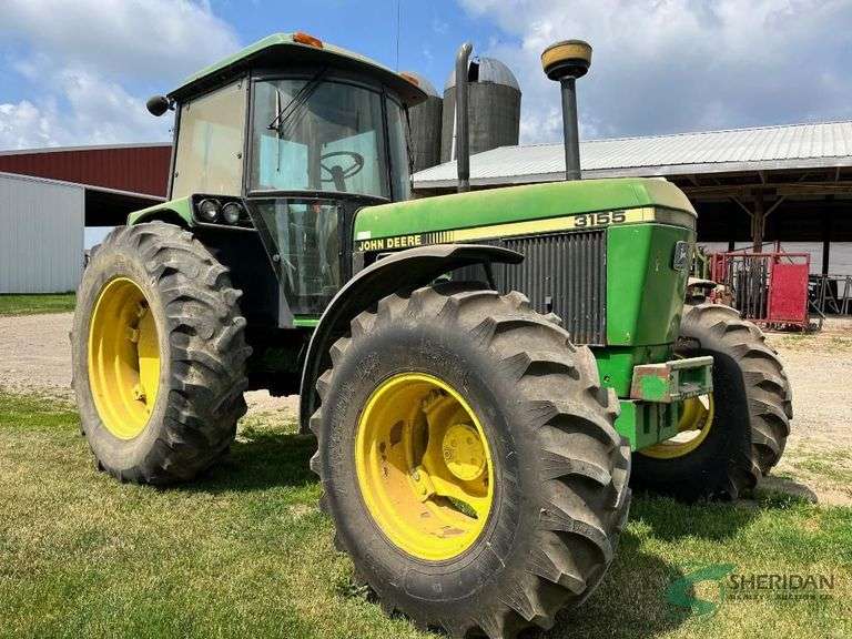 John Deere 3155 tractor, 8,167 hours image