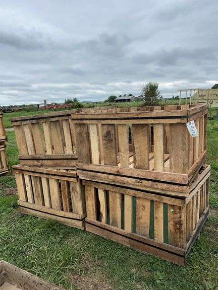 (4) heavy duty crates, row:9 image