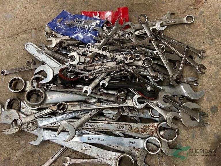 Assorted wrenches image