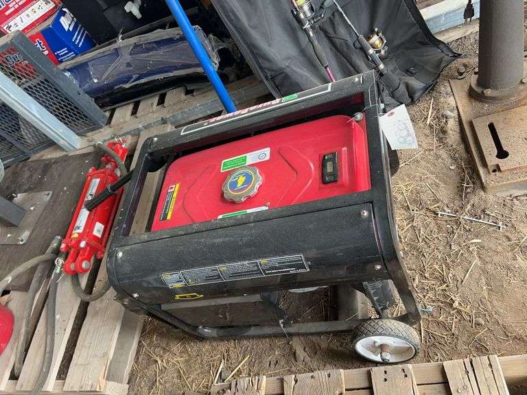4000W generator- electric start, bldg:Green image