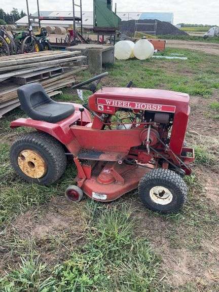 Wheel horse garden tractor, K, row:9 image