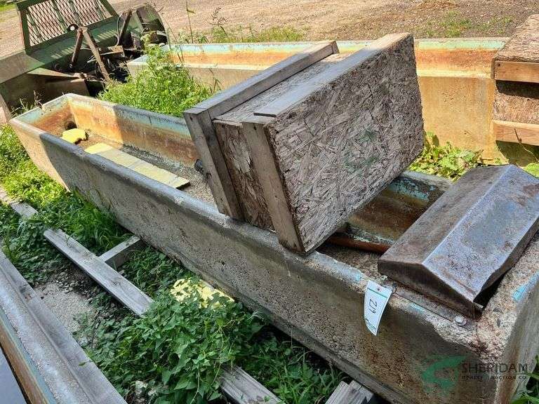 (2) Concrete Water Troughs image