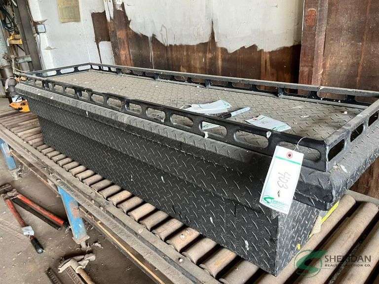 TSC 69" Black Metal Truck Tool Box image