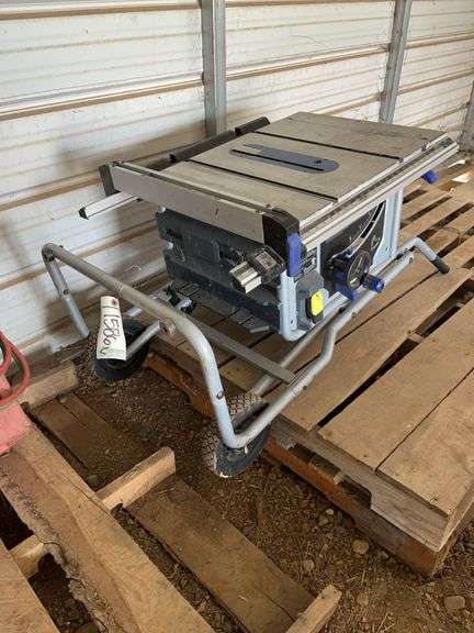 Cobalt 10" portable table saw, bldg:locked image