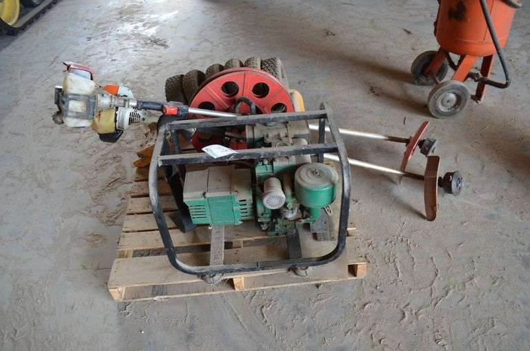 Generator, String Trimmers, Reel and Wheels and Tires image