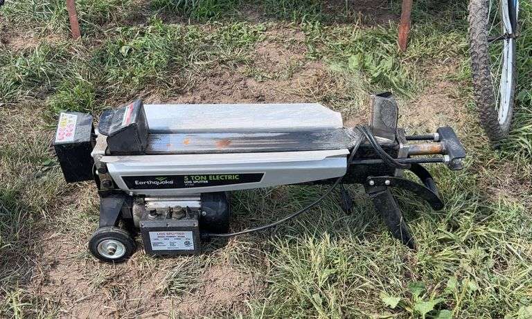 5 ton electric Earth Quake log splitter, row:9 image