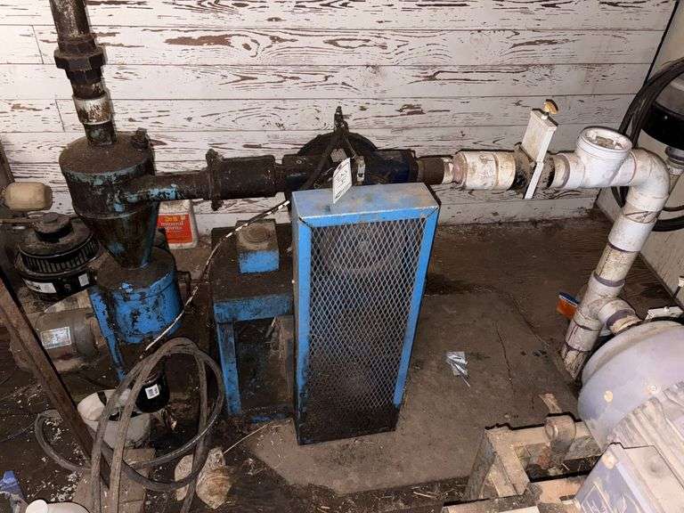Milking Parlor vacuum pump components - no actual pump image