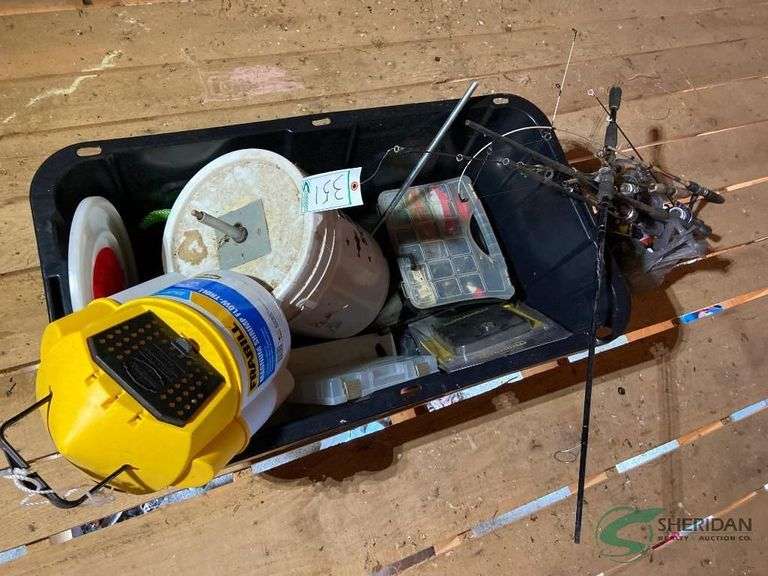 Ice fishing equipment image