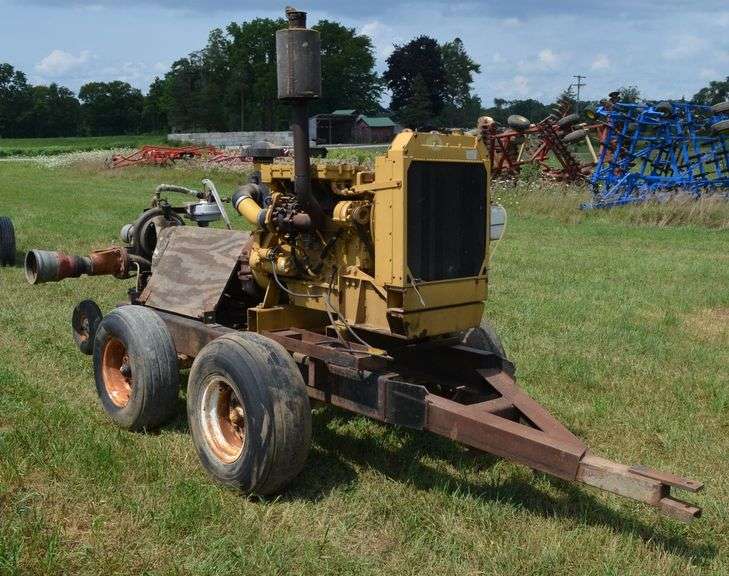 Gorman-Rupp Pump with Cat diesel engine image