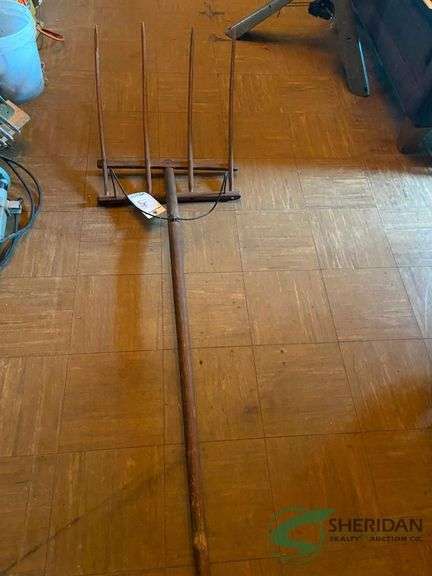 Vintage hay fork image