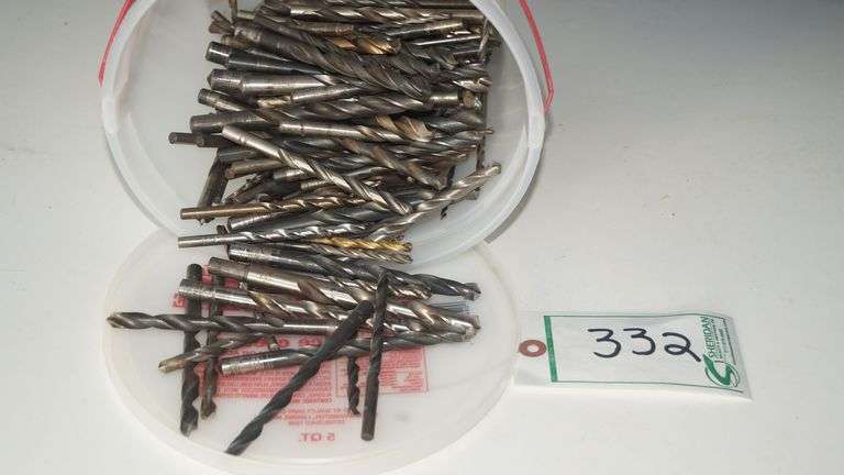 Bucket of Drill Bits image