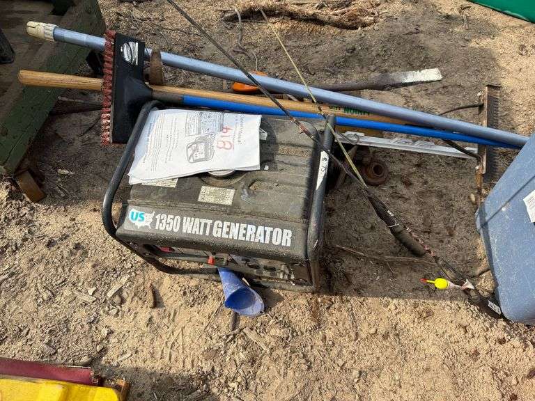 1350 Generator, Fishing Poles, & Dock Jacks image