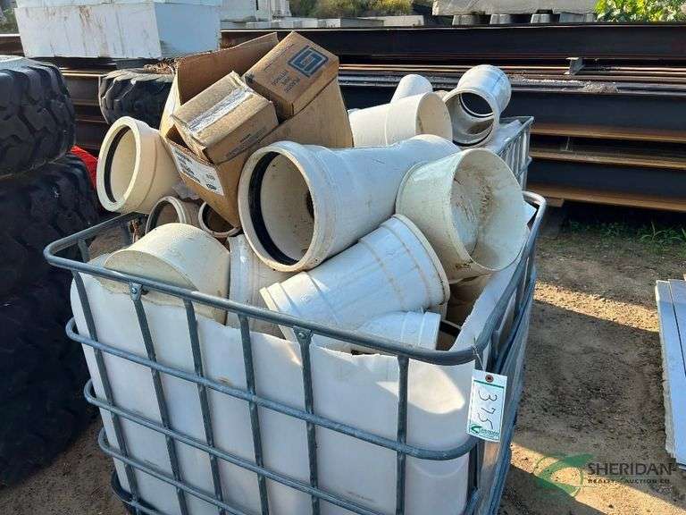 Bin of PVC Fittings -bin not included image