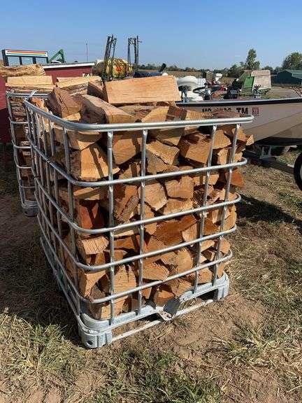 Tote full of cherry wood for smoking, row:6 image
